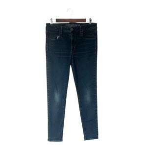 American Eagle Outfitters Skinny Jegging Jean Blue Stretchy Size 12